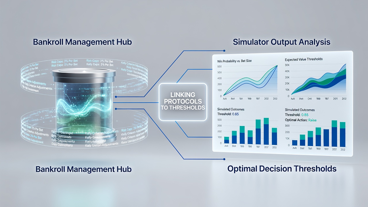Entscheidungsschwellen aus Simulator-Daten im Kontext von Bankroll-Management